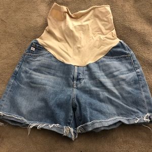 AG denim short maternity size 27